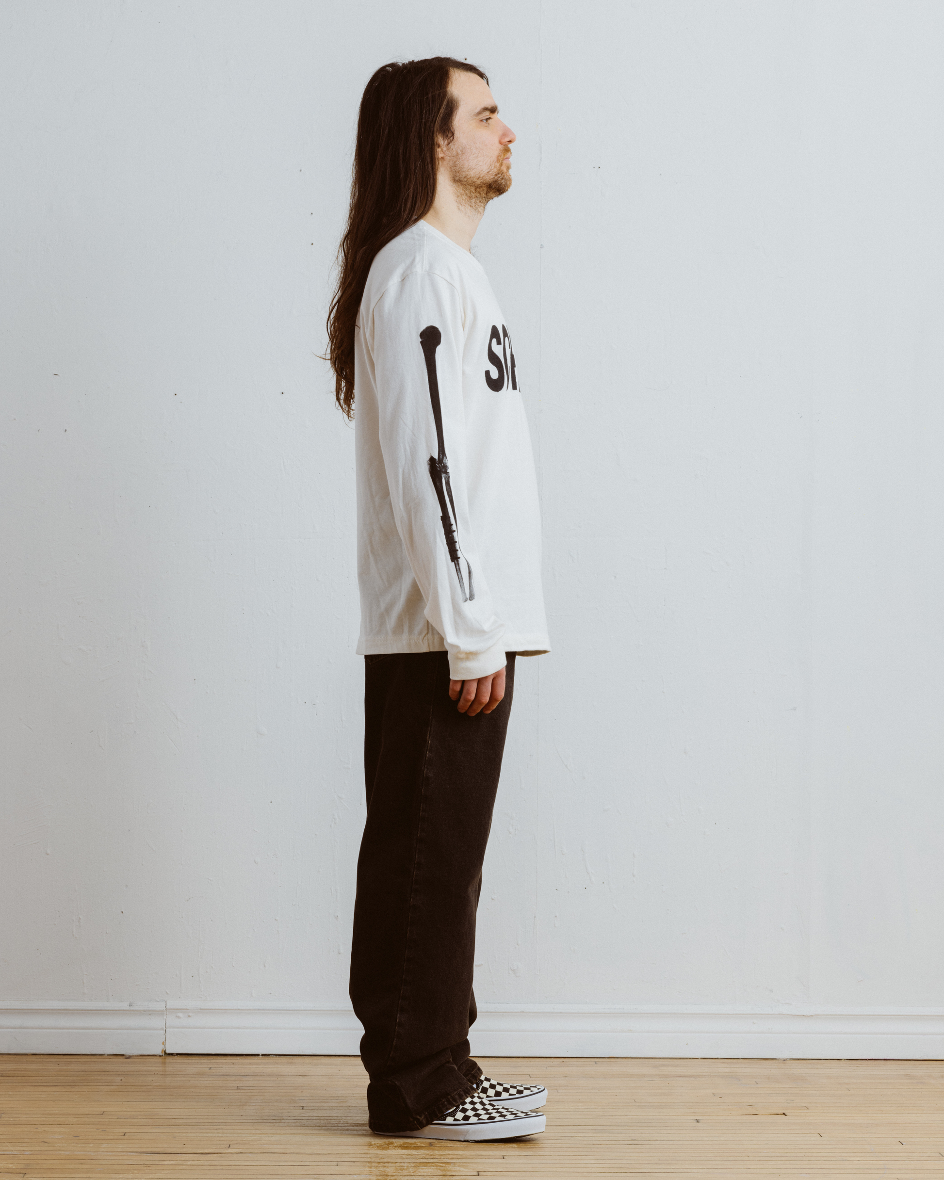 Screw It Long-Sleeve Tee White - RAG