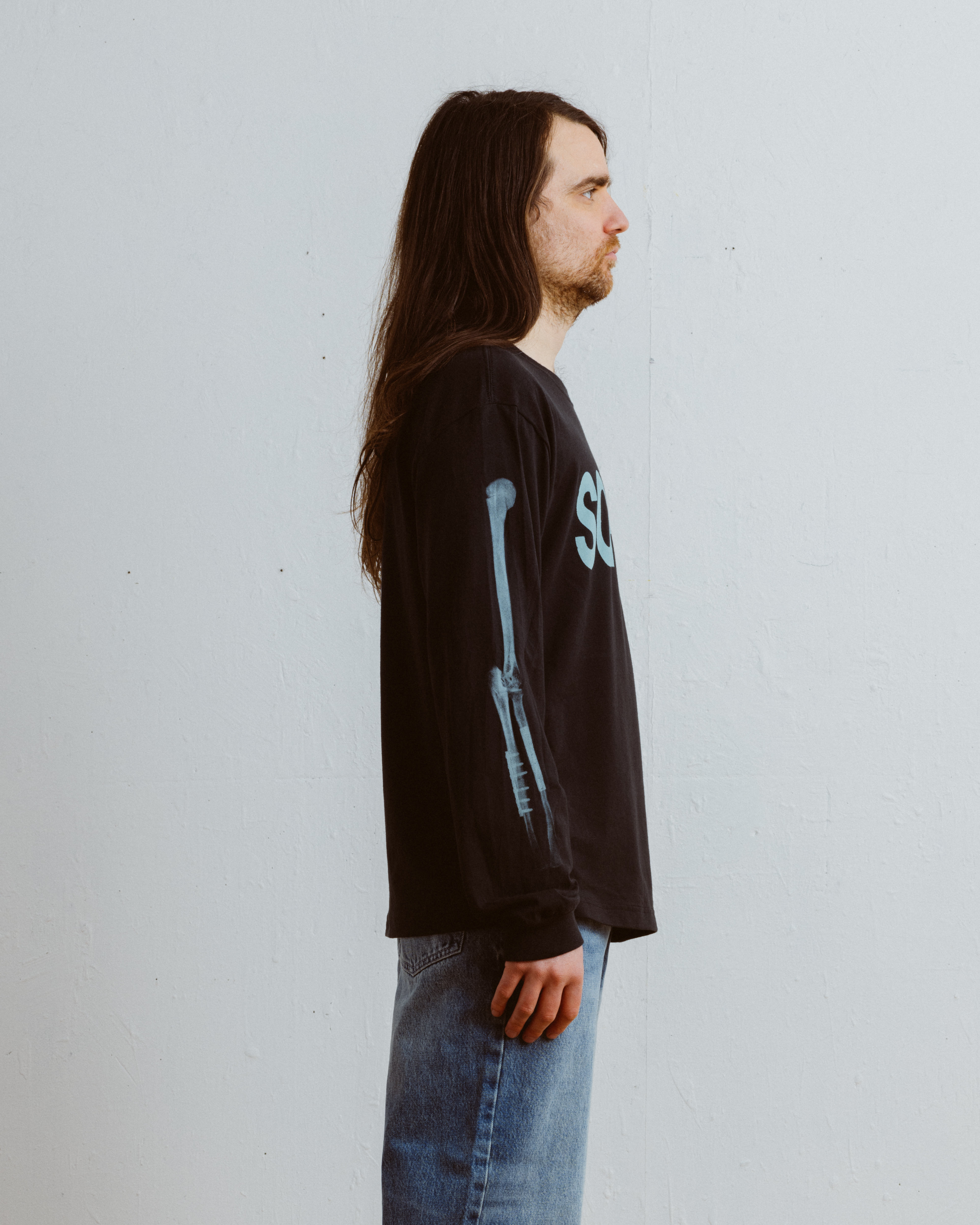 Screw It Long-Sleeve Tee Black - RAG